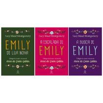 Livros Trilogia Emily - Emily de Lua nova + A escalada de Emily + A busca de Emily - Kit de Livros