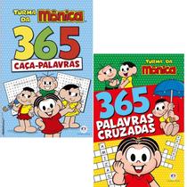 Livros Turma da Mônica Caça-Palavras e Palavras Cruzadas