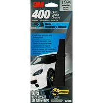 Lixa 3M Wetordry 03018 400 Grit 5 folhas 9x23cm