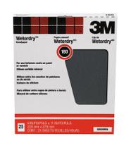 Lixa 3M Wetordry 180 Grit, Fina, 25 folhas 23x28cm