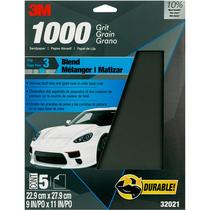 Lixa 3M Wetordry 32021 1000 Grit 5 folhas 23x28cm