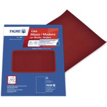 Lixa 800 Massa/Madeira Fina 220 Tigre - 1 unidade Lixa 800 Massa/Madeira Fina 220 Tigre - 1 unidade