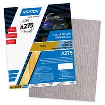 Lixa a Seco A275 Grão 220 Norton 50 folhas 5539534941