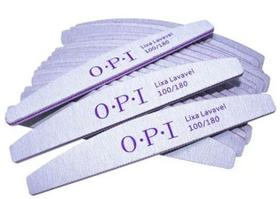 Lixa Banana para Unhas 100/180 - Lavável - Marca OPI Lixa Banana para Unhas 100/180 - Lavável - Marca OPI