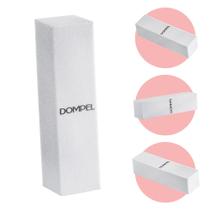 Lixa Bloco Unha Polidora Branca Profissional Acabamento Manicure Pedicure Dompel