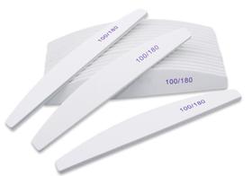Lixa Bumerangue Branca 100/180, Arte Sedução, 100 Unidades