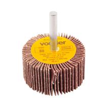 Lixa Circular Roda Pg 50 X 25mm Gr 080 - 06 Unidades - Vonder