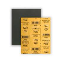 Lixa D'Água 220 Norton - Kit com 50 Peças