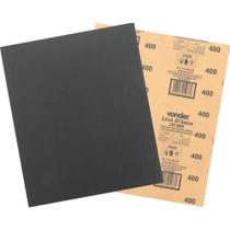 Lixa D'água LDV 0023 Grão 400 para Lixamento de Superfícies Metálicas e Materiais Compostos Vonder