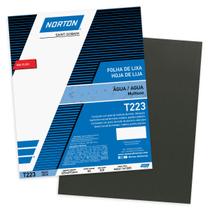Lixa D'Água Multiuso T223 Grão 320 Norton 50 folhas 66261161505