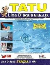 Lixa D'água Tatu Pacote C/ 50 Unidades Nº120