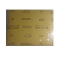 Lixa DÁgua Rocast 230 X 280 Mm Grão 240 Pacote Com 25 Folhas