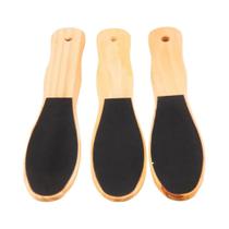 Lixa De Pé De Madeira Dupla Face Profissional Removedor De Calos Raspador Para Pés Lisos Lixa De Pé De Madeira Dupla Face Profissional Removedor De Calos Raspador Para Pés Lisos