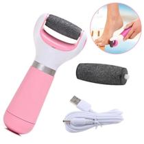 Lixa De Pé Elétrica Esfoliador Remove Calos Usb E 2 Lixas Lixa De Pé Elétrica Esfoliador Remove Calos Usb E 2 Lixas