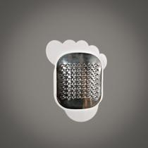 Lixa De Pe Removedor De Calo Ralador Aço Inox