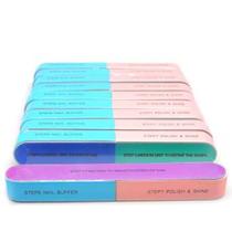 Lixa de Polimento para as Unhas de 7 Lados Variações Cores Lixa de Polimento para as Unhas de 7 Lados Variações Cores