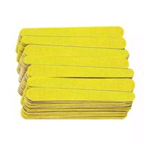 Lixa de unha média canario amarela santa clara pacote 20 un Lixa de unha média canario amarela santa clara pacote 20 un