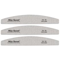 Lixa de Unha Mia Secret Forte Zebra 180/180 Pacote com 3 Lixa de Unha Mia Secret Forte Zebra 180/180 Pacote com 3