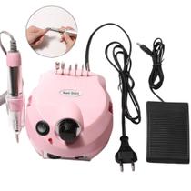 Lixa De Unha Profissional Porquinho Lixadeira Elétrica Nail