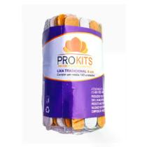 Lixa de Unha Tradicional 8cm com 100un Prokits Ref 173