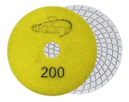 Lixa Diamantada Branca Polir Mármore Granito Porcelanato