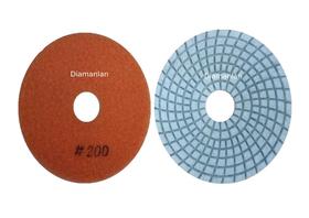 Lixa Diamantada Brilho D'água 100mm resinada Lapidação Lixa Diamantada Brilho D'água 100mm resinada Lapidação