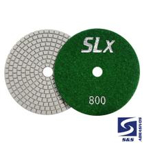 Lixa Diamantada Flexível SLx 100mm - 4" para Polimento de Mármore e Granito