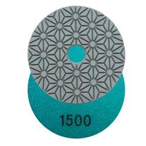 Lixa Diamantada Seca e Úmida Floral Ouro 1500 - Ø100mm - Granitos/Mármores/Quartzitos