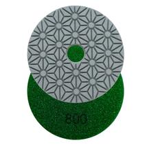 Lixa Diamantada Seca e Úmida Floral Ouro 800 - Ø100mm - Granitos/Mármores/Quartzitos