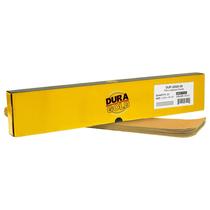 Lixa Dura-Gold Premium 320 Grit Gold pré-cortada PSA 20 folhas