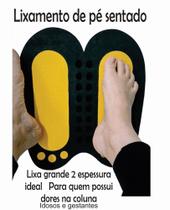 Lixa e massageador de pé para sentado. Produto enovador ótimo e eficaz. Base 10mm preto. Lixa e massageador de pé para sentado. Produto enovador ótimo e eficaz. Base 10mm preto.