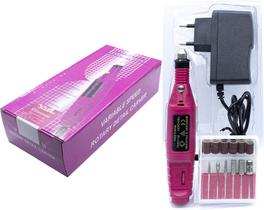 Lixa Elétrica Manicure Licha Rosa Unha Gel Fibra Lixa Elétrica Manicure Licha Rosa Unha Gel Fibra