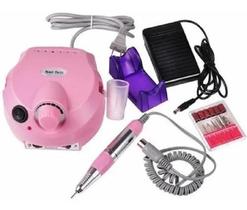 Lixa Elétrica Manicure Nail Drill 30000Rpm 220V Rosa