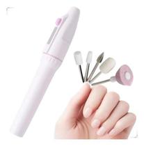 Lixa Elétrica Manual Polidor Para Unha Manicure Super Rápida