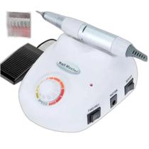 Lixa Eletrica Para Manicure Lixadeira Drill Motor Com Pedal