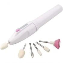 Lixa Elétrica Para Unhas - Multiuso C/ 5 Acessórios A Pilha Lixa Elétrica Para Unhas - Multiuso C/ 5 Acessórios A Pilha