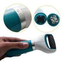 Lixa Elétrica Pé Esfoliador Calosidades Pedicure Portátil