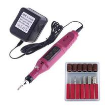 Lixa Eletrica Portatil Bivolt Unhas Acrigel Gel Fibras Porcelana ROSA Lixa Eletrica Portatil Bivolt Unhas Acrigel Gel Fibras Porcelana ROSA