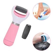 Lixa Esfoliadora Pés Elétrica Profissional Recarregável Rosa