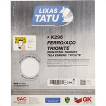 Lixa Ferro Tatu 240 Trionite K29602400025 - Kit C/25 Lixa Ferro Tatu 240 Trionite K29602400025 - Kit C/25