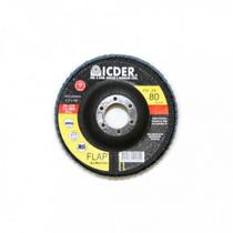 Lixa flap disc r822 115x22 gr. 80 icder