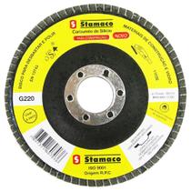 Lixa Flap Grão 220 Pacman 115mm - 7036 - STAMACO