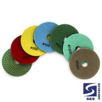 Lixa Flexível Colorida ECO - 100 mm com Base de tiras autocolantes