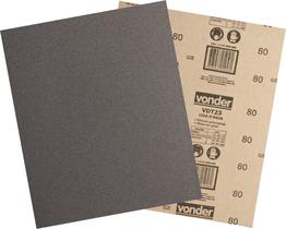 Lixa Folha D'agua G80 225x275mm vdt-23 com 50 peças Vonder