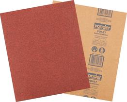 Lixa folha massa g50 225x275mm vda-57 com 50 peças - Vonder