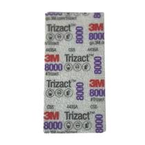 Lixa folha trizact p8000 70x140mm 3m abrasivo polimento cuidado automotivo