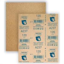 Lixa Madeira Norton 120 A237 - Kit C/50