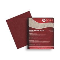 Lixa Massa 100 - Pacote com 50 Peças - Desbaste e Acabamento em Massas e Pinturas