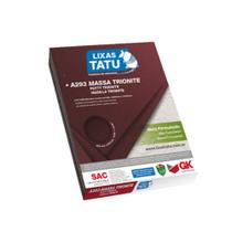 Lixa Massa Trionite A293 Grão 50 F 225 x 275 (50 Folhas) Lixas Tatu