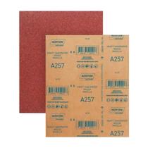 Lixa Massa Vermelha A257, G100 - Embalagem com 50 unidades